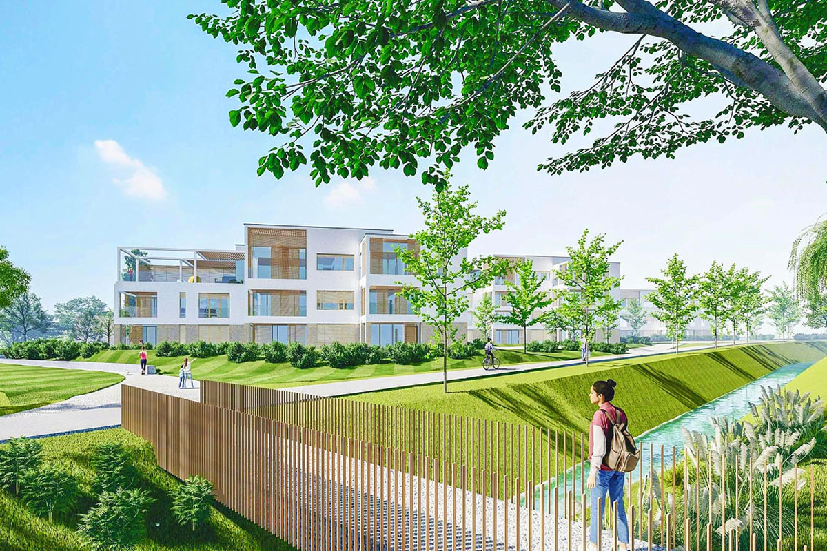 Balatonfüred – parkos környezet és új épületek